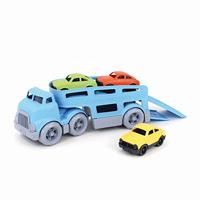 Green Toys speelgoed auto transporter - thumbnail