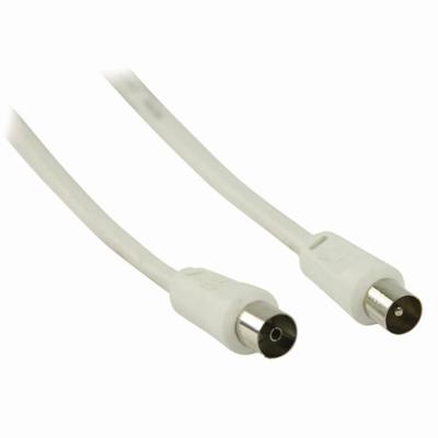 Coaxkabel 90 dB | IEC (Coax) Male - IEC (Coax) Female | 20 m | Wit