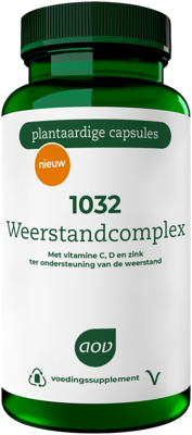 AOV 1032 Weerstand complex 60 Vegetarische capsules