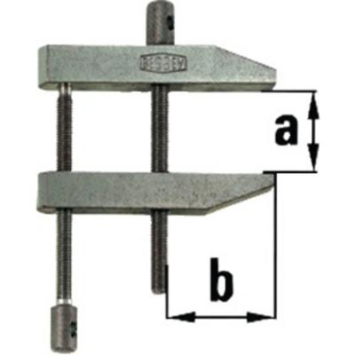 Bessey PA28 Parallelle schroefklem Spanbreedte (max.):28 mm Afm. werkbereik:19 mm