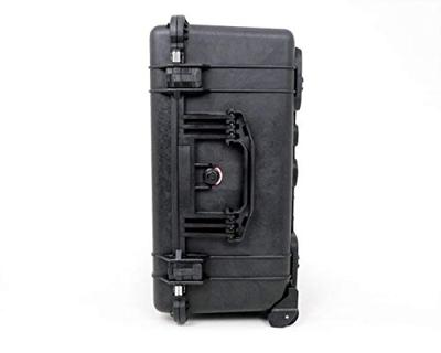 Peli 1610 Diepe Waterdichte Trolley Koffer Voor Oa.S Drones, Foto- En Studio Apparatuur, Ip67 Water- En Stofdicht, Capaciteit: 62L, Gemaakt In Duitsland, Met Klittenband Vakverdeling, Kleur: Zwart