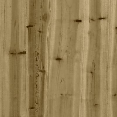 Tuinbank schanskorfontwerp 244x71x65,5 cm geïmpregneerd hout