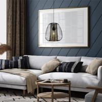 Eglo HanglampCurasao zwart met goud - 99661 - thumbnail