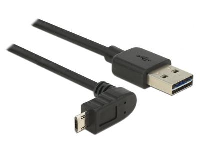 DeLOCK 83857 3m USB A Micro-USB B Zwart USB-kabel