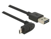 DeLOCK 83857 3m USB A Micro-USB B Zwart USB-kabel - thumbnail