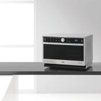 Whirlpool MWSC 9133 SX Combimagnetron Grijs - thumbnail