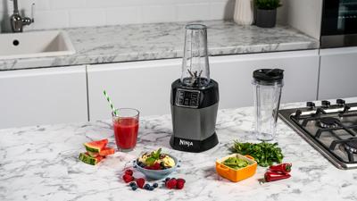 Blender - NINJA - BN495EU - 1000 W - 2 x 700 ml - Grijs Zwart