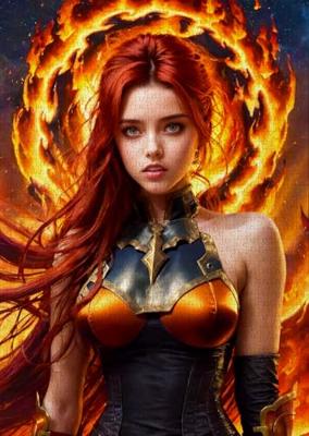 Fire Element Puzzel 1000 Stukjes