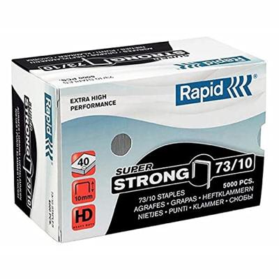 Rapid Nieten | 73/10 mm | Super Strong | 5.000 Stuks - 24890400 Rapid Nieten | 73/10 mm | Super Strong | 5.000 Stuks - 24890400