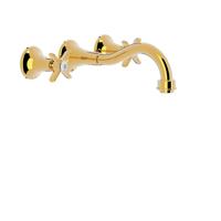 Wastafelmengkraan Tres Clasic Inbouw Kruisgreep Goud Tres - thumbnail