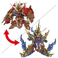 Bandai Accessoires Anime SDW Heroes Wukong Impulse Gundam DX Set, Geen, One Size - thumbnail