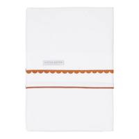 Little Dutch laken Pure Rust rounded geborduurd-70x100 cm - thumbnail