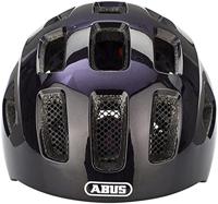 Abus helm youn-i 2.0 black violet m 52-57cm - thumbnail