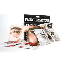 Gift Republic Face Coasters - Gift Republic Gezicht Onderzetters - thumbnail