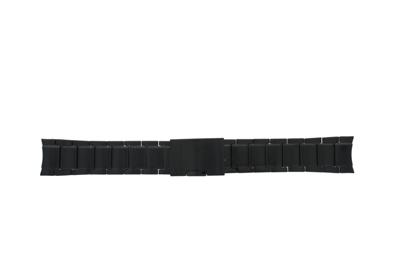 Horlogeband Fossil CH2936 Roestvrij staal (RVS) Zwart 22mm Horlogeband Fossil CH2936 Roestvrij staal (RVS) Zwart 22mm