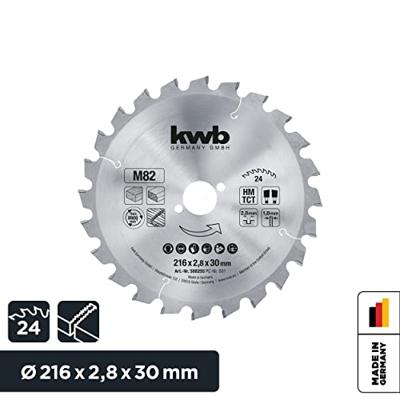 kwb 588255 Cirkelzaagblad 216 x 30 mm 1 stuk(s)