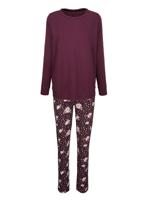 Huispak Simone Prune::Zwart::Lichtroze - thumbnail