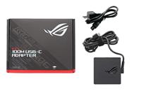 ASUS ROG 100W USB-C Adapter netvoeding & inverter Binnen Zwart - thumbnail