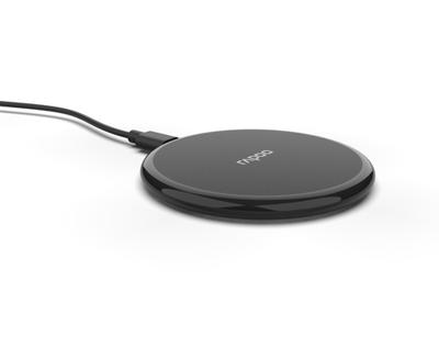 Rapoo XC105 Wirless QI Charging Base Oplader Zwart Rapoo XC105 Wirless QI Charging Base Oplader Zwart
