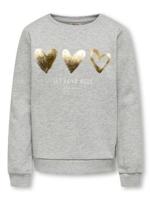 Kids ONLY winter sweater meisjes - grijs - KogMary - regular fit - thumbnail
