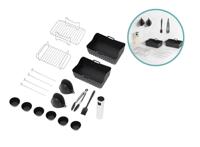 Airfryer accessoire set 9-delig RVS en siliconen - thumbnail