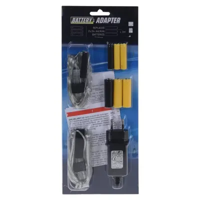 Batterijvervanger 2/3xAA en 2/3x AAA Batterijvervanger 2/3xAA en 2/3x AAA