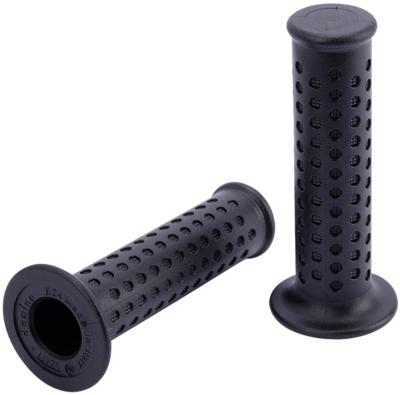 Domino Rubber handvat "piaggio style" rubber grip 5243 sw 128mm closed