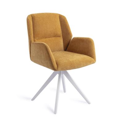 Jesper Home Draaibare Eetkamerstoel 'Myoko' Turn White, kleur El Dorado