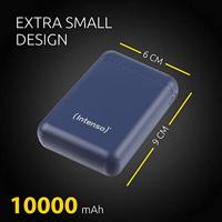 Intenso Powerbank XS10000 dkblue 10000 mAh inkl. USB-A to Type-C - thumbnail