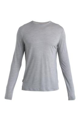 Icebreaker Merino 125 Cool-Lite Sphere III LS Tee T-shirt Heren Metro Heather M Icebreaker Merino 125 Cool-Lite Sphere III LS Tee T-shirt Heren Metro Heather M