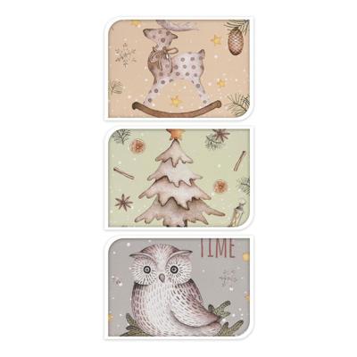 Knus Geschenktas winter 23cm, 24st.