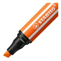 STABILO pen 68 max viltstift met dikke beitelpunt bleek vermiljoen - thumbnail