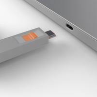 Lindy 40428 poortblokker Port blocker key Grijs, Oranje 4 stuk(s) - thumbnail