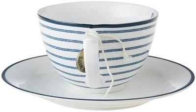 Laura Ashley kop en schotel Candy Stripe 26 cl Laura Ashley kop en schotel Candy Stripe 26 cl