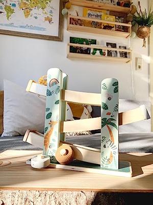 Small Foot houten knikkerbaan safari, 4dlg.