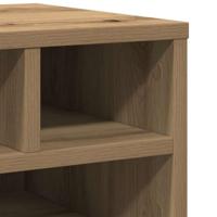 VidaXL Printerstand artisan eiken 40 x 32 x 22,5 cm bewerkt hout - thumbnail