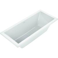 Ben Quadralux inbouwbad 2-persoons 180x80cm glans wit acryl incl. afvoer wit - thumbnail