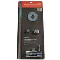 Toiletkraan Aansluitset Universele in Blister Chroom - thumbnail