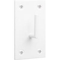 Formani Piet Boon ONE PB90 massieve haak vast op onderplaat - wit - thumbnail