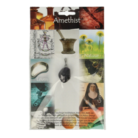 Steengoed Hanger gezondheidssteen amethyst 1 Stuks - thumbnail