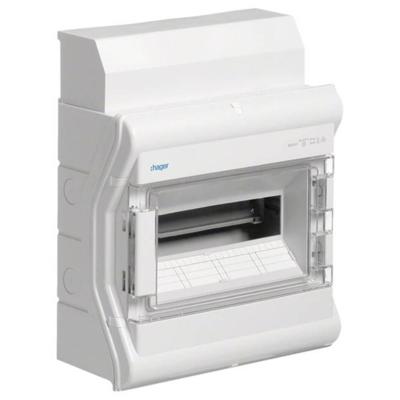 Hager VE112DN Kleine verdeelkast Opbouw (op muur) Aantal rijen: 1 Inhoud: 1 stuk(s) Hager VE112DN Kleine verdeelkast Opbouw (op muur) Aantal rijen: 1 Inhoud: 1 stuk(s)