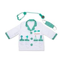 Melissa & Doug verkleedset dokter inclusief stethoscoop met geluid - thumbnail