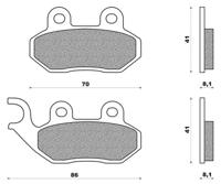 Newfren Schijfremblok fd0219 sym - thumbnail