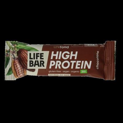 Lifebar proteine chocolade bio 40 Gram Lifebar proteine chocolade bio 40 Gram