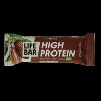 Lifebar proteine chocolade bio 40 Gram - thumbnail