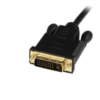 StarTech.com 91cm DisplayPort naar DVI-kabel - Computer Monitor Kabel - DisplayPort naar DVI Kabel - DisplayPort-kabel - DP naar DVI-kabel - 1920 x 1200 - Zwart (DP2DVIMM3BS) - thumbnail