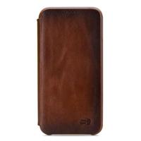Senza Desire Skinny Leather Wallet Apple iPhone 6/6S Burned Cognac - thumbnail