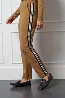 Anne bnd tape trousers - caramel - 13246