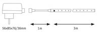 Paulmann Outdoor Stripe Set 3m 78891 LED-strip complete set Met connector (male) 24 V 3 m RGB 1 set(s) - thumbnail