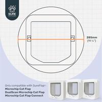 Montageadapter voor kattenluik - SUREFLAP - Wit - thumbnail